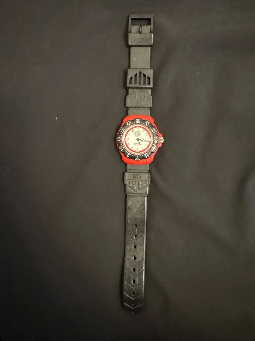 MINT! TAG Heuer Formula 1 385.513 Men’s Quart 35mm Watch from Japan in 1987